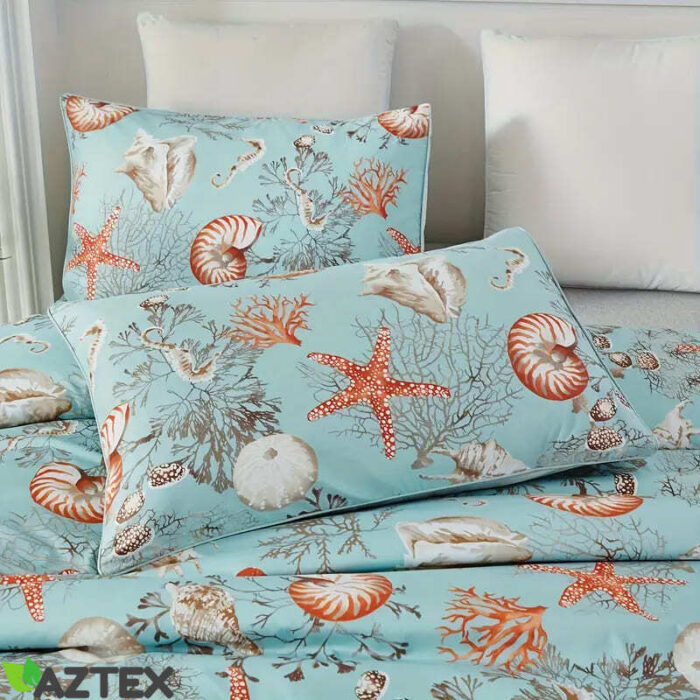 Egiptuse puuvill Voodipesukomplekt Ocean