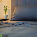 Premium Bettwäsche-Set 100% Bambus | Dunkelblau – Bild 5