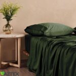 Set di biancheria premium 100% bambù | Verde militare - immagine 2
