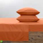 voodipesu bambus Oranž