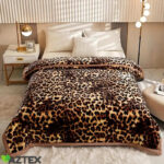 Raschel tekk 150x200 Leopard