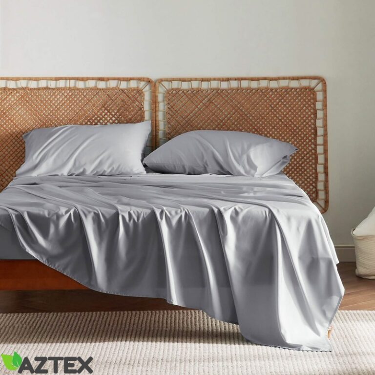 Premium voodipesukomplekt bambus Helehall