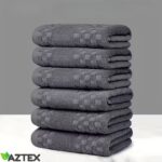 Puuvillaste rätikute komplekt 6 tk Tumehall