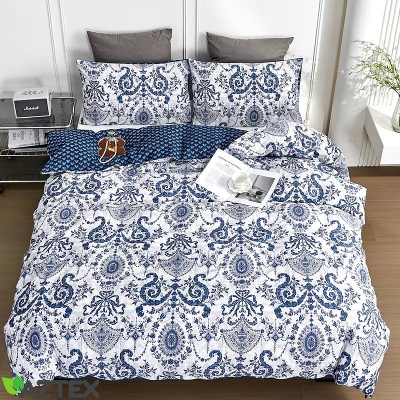 Voodipesukomplekt Kuninglik sinine