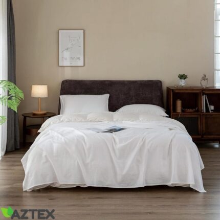 Kanepist voodipesukomplekt Valge