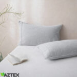 Pellavatyynyliina | Vaalean harmaa - Image 2