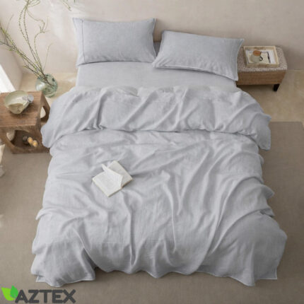 Helehall Linane voodipesukomplekt