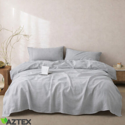 Linane voodipesukomplekt Helehall