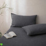 Linane voodipesukomplekt Tumehall värv