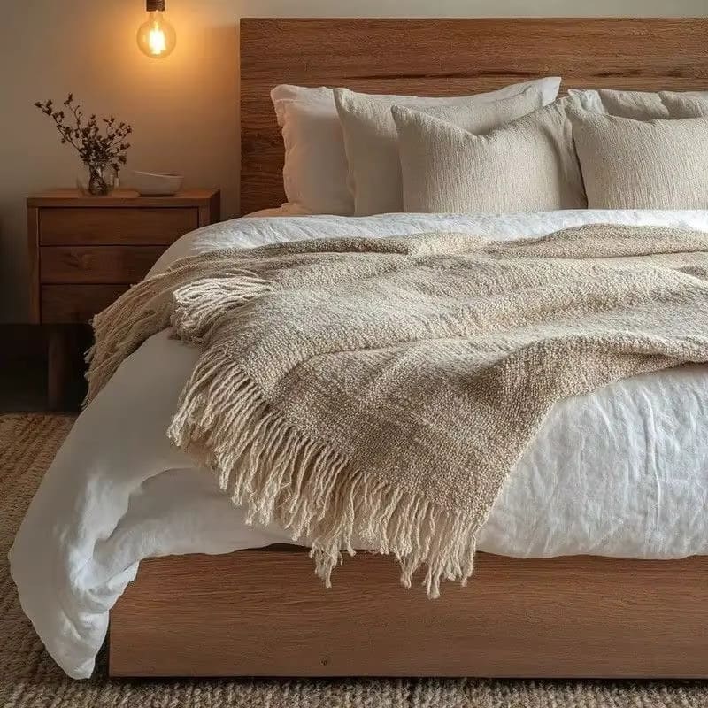 Stonewashed katoenen beddengoed sets